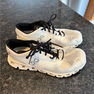 On cloud running shoes